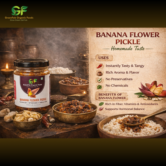 Banana Flower Pickle 200 gm