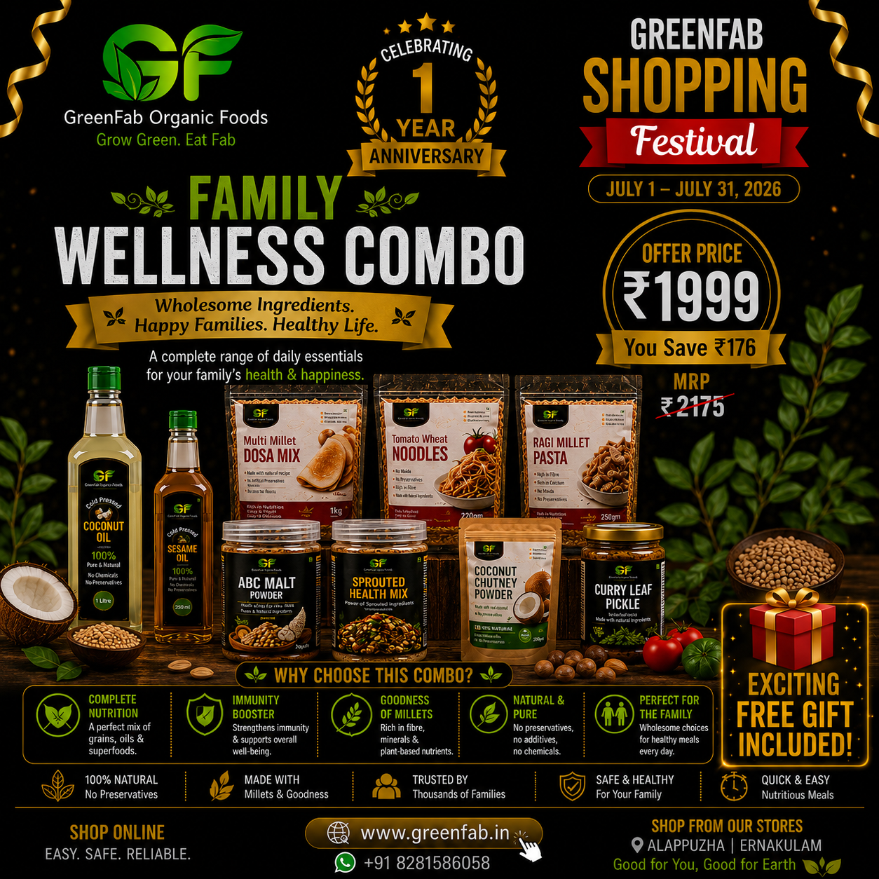 Family Wellness Combo - Combo @1999
