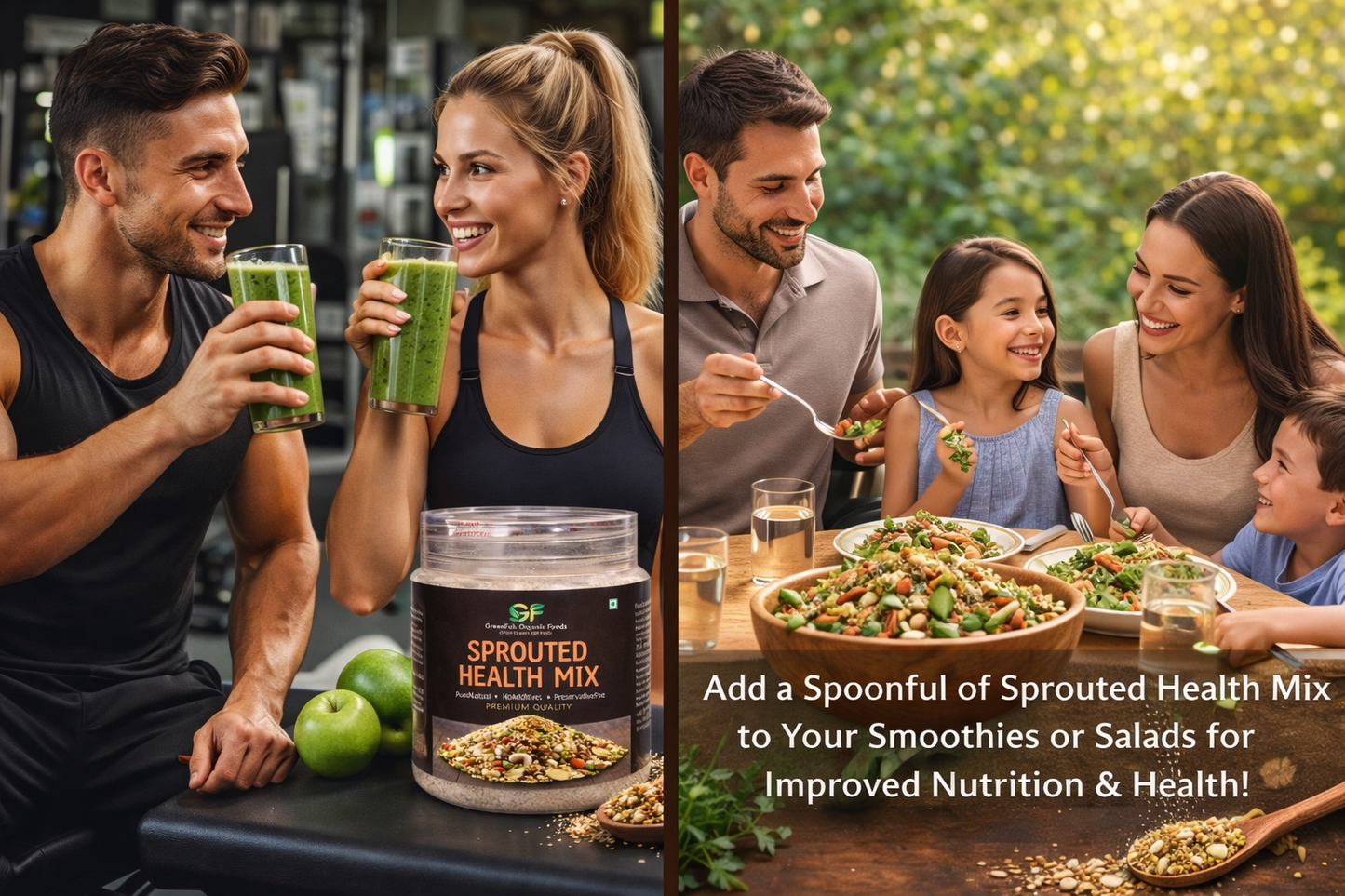 Sprouted Health Mix 250gm - Multigrain Nutrition Blend