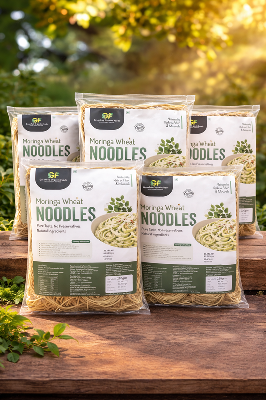 Moringa Wheat Noodles 220gm - Healthy Instant Noodles