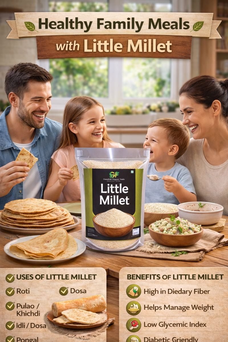 Little Millet (Chama) - Organic & Gluten-Free 500g
