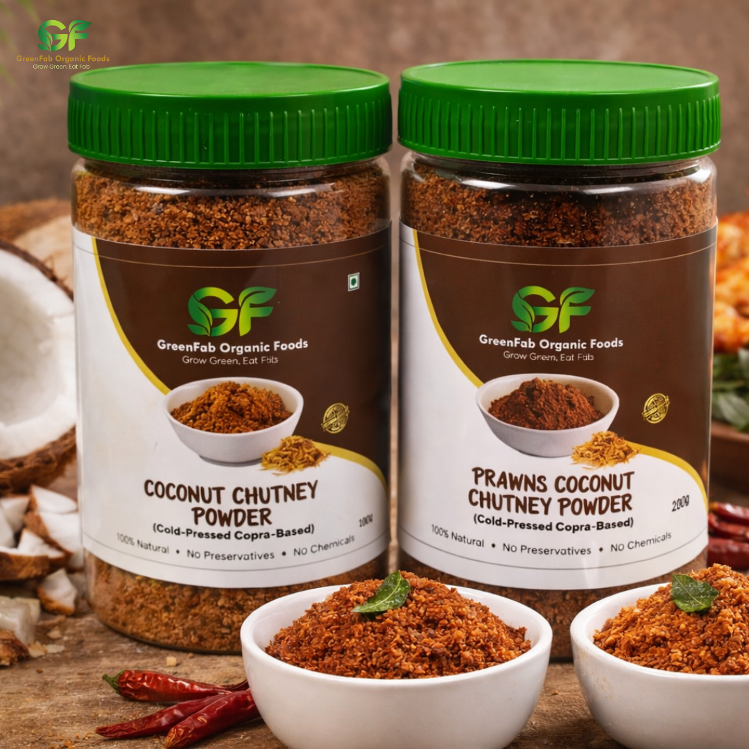 Coconut Chutney Powder (Cold-Pressed Copra Cake Based) 250 gm