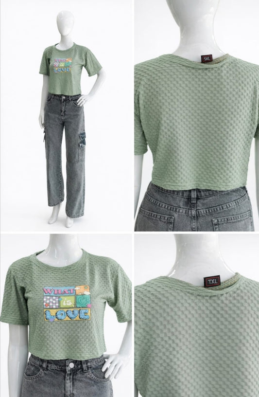 Women's High-waist cargo jeans