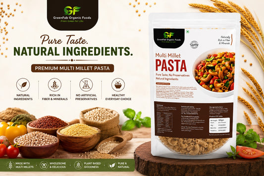 Multi Millet Pasta 190gm - Healthy Alternative to Maida Pasta