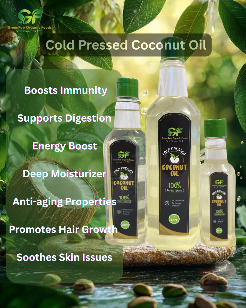 Cold Pressed Coconut Oil