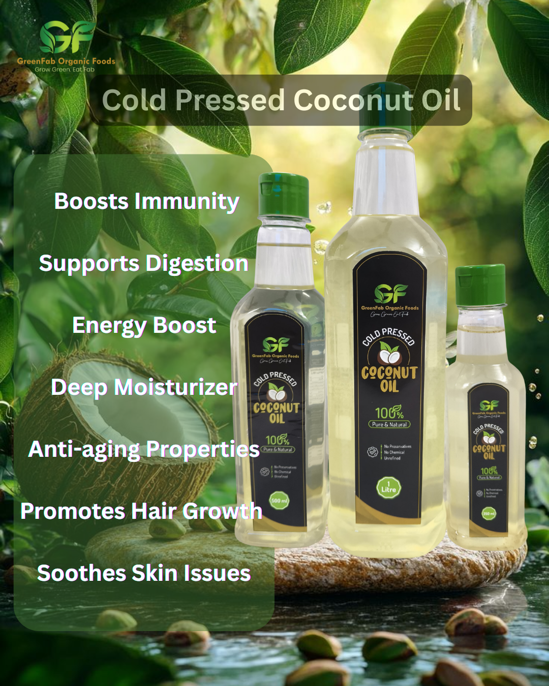 Cold Pressed Coconut Oil