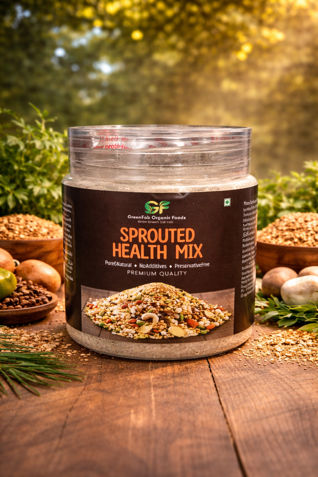 Sprouted Health Mix 250gm - Multigrain Nutrition Blend