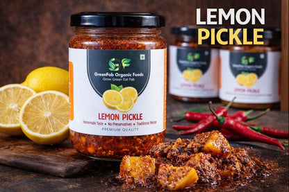 Lemon Pickle 200gm - Traditional Homemade No Vinegar Pickle