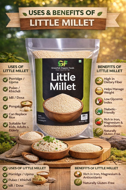 Little Millet (Chama) - Organic & Gluten-Free 500g