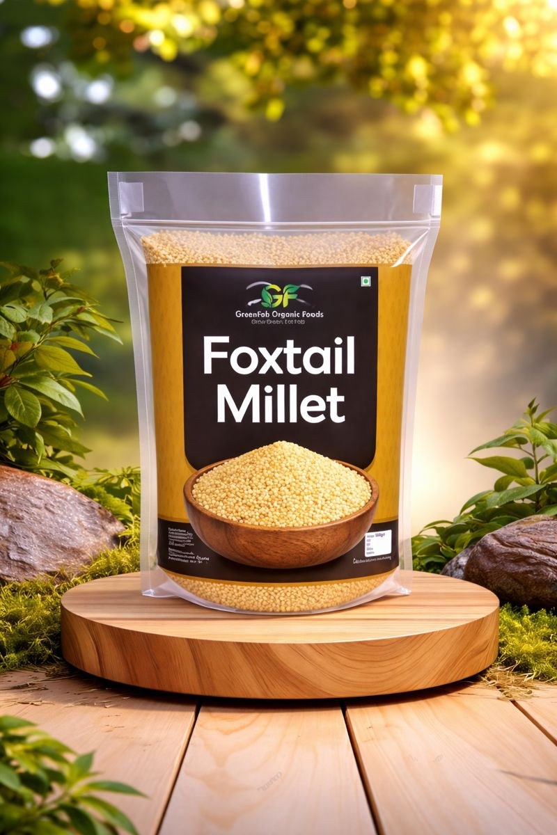 Foxtail Millet (Thina) - Organic & Unpolished 500g