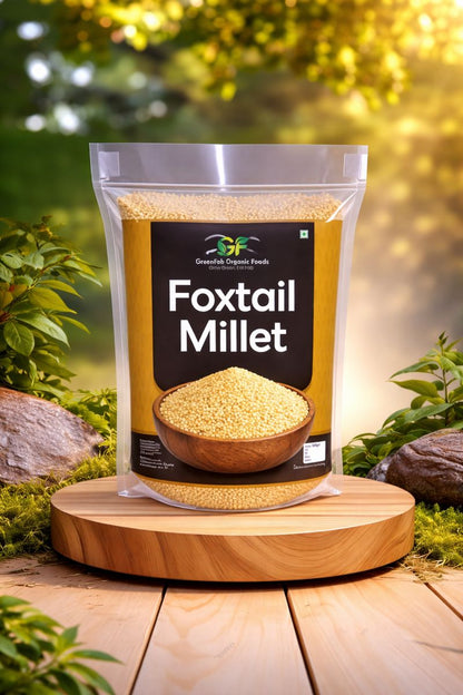 Foxtail Millet (Thina) - Organic & Unpolished 500g