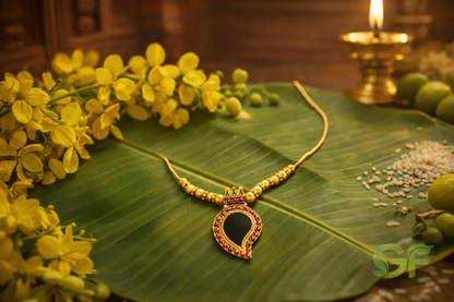 Traditional Manga Mala Pendant Necklace