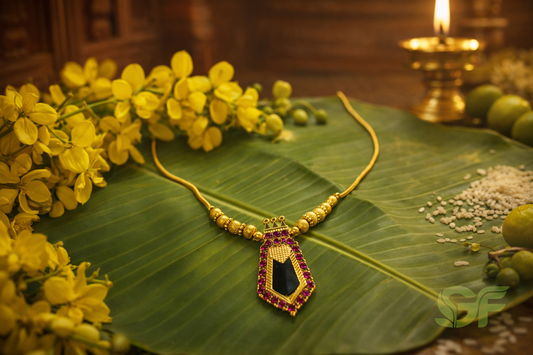 Traditional Nagapadam Pendant Necklace