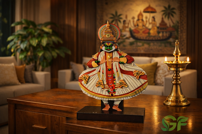 Traditional Kathakali Dancer Decorative Showpiece