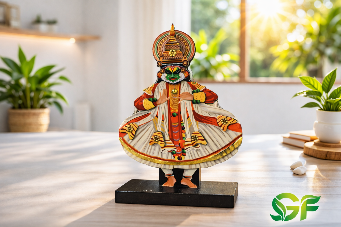 Traditional Kathakali Dancer Decorative Showpiece