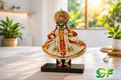Traditional Kathakali Dancer Decorative Showpiece