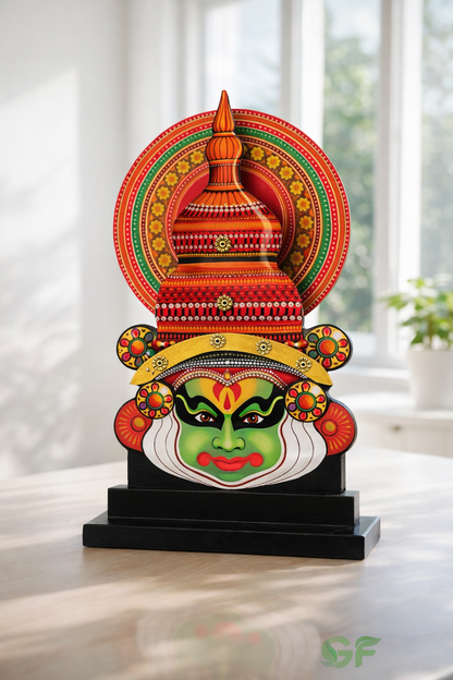 Kathakali Face Art Decorative Showpiece