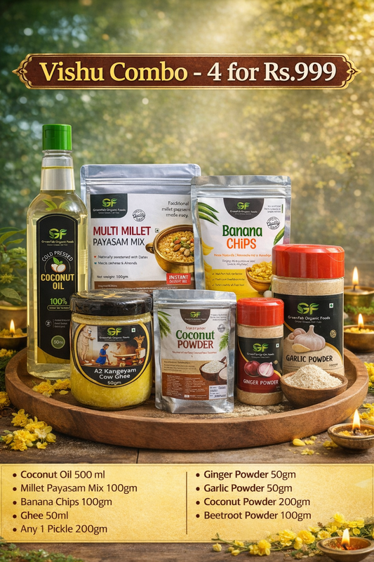 Vishu Combo 4 – Premium Organic Essentials @Rs.999
