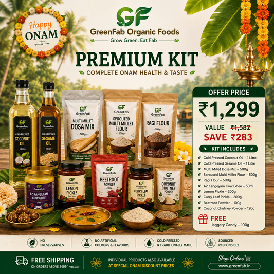GreenFab Premium Onam Combo – ₹1,299