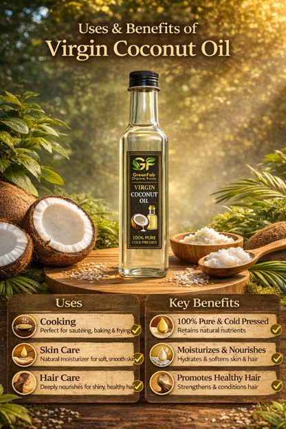 Virgin Coconut Oil – Traditionally Extracted from Coconut Milk