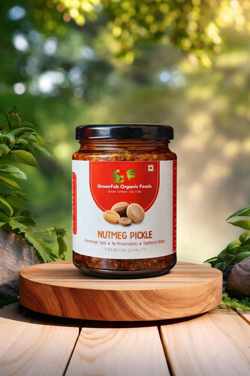 Nutmeg Pickle 200gm - Rare Traditional Aromatic Indian Pickle