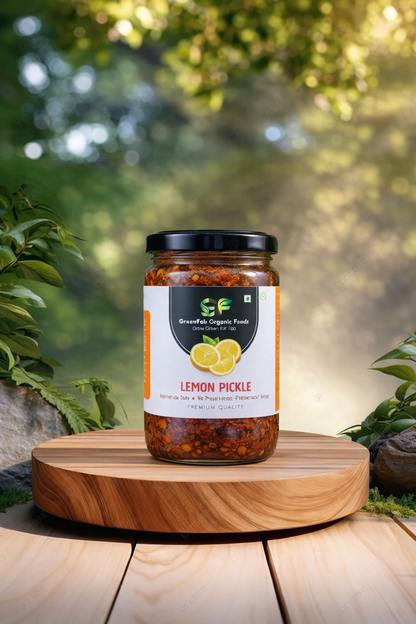 Lemon Pickle 200gm - Traditional Homemade No Vinegar Pickle