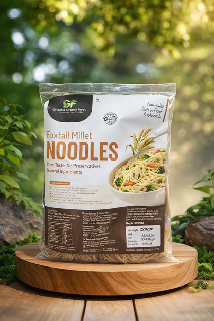 Foxtail Millet Noodles 190gm - Healthy High Fiber Noodles