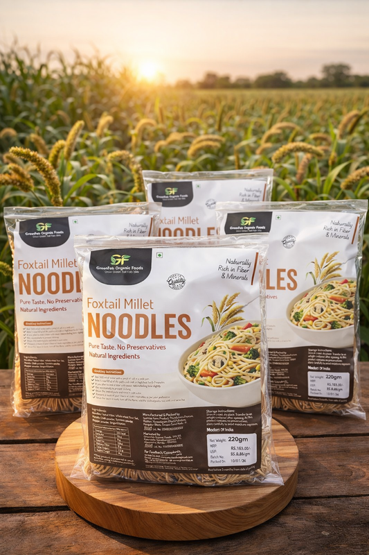 Foxtail Millet Noodles 190gm - Healthy High Fiber Noodles