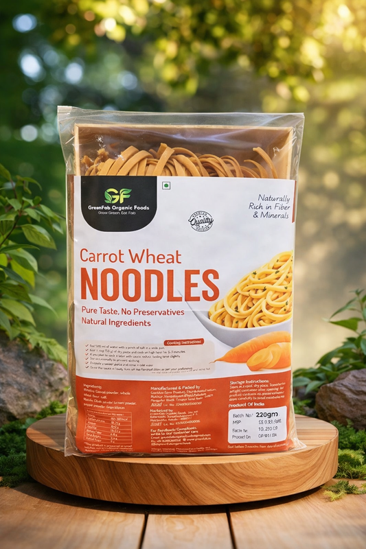 Carrot Wheat Noodles 220 gm