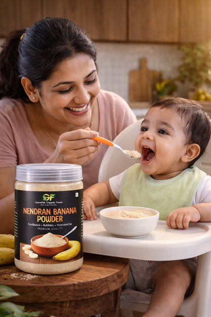 Nendran Banana Powder - Natural Baby Food & Nutrition