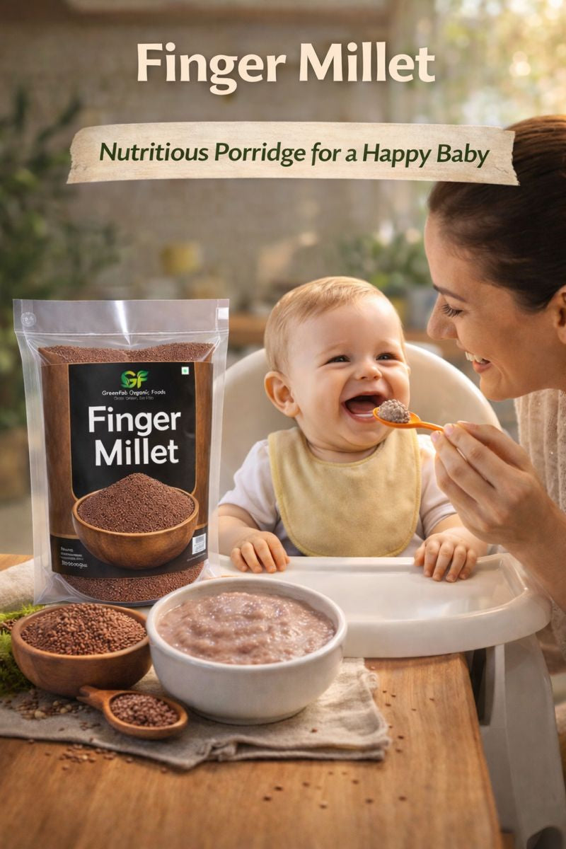 Ragi (Finger Millet) - Rich in Calcium & Iron 500g