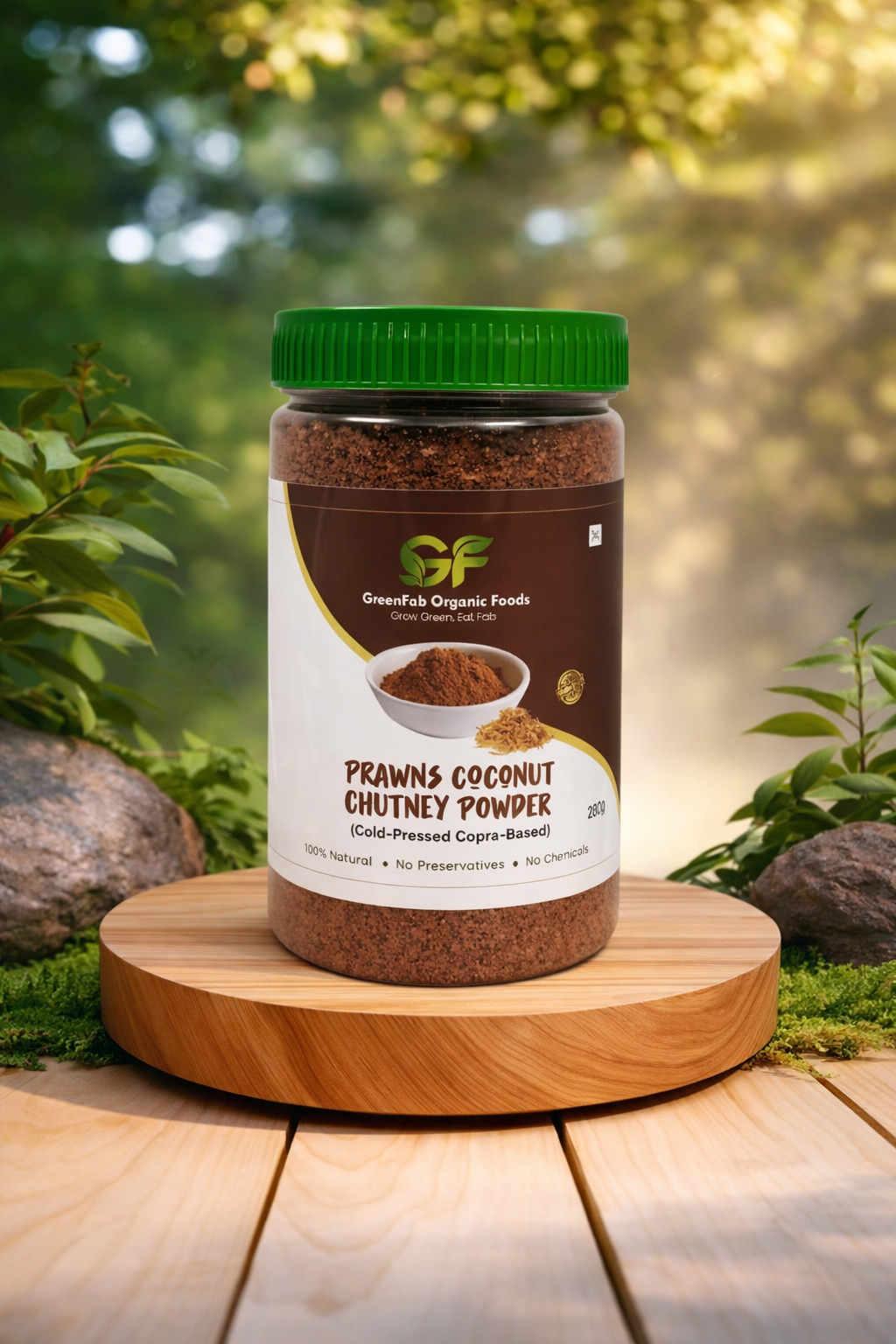 Prawns Chutney Powder 250gm - Traditional South Indian Seafood Chutney
