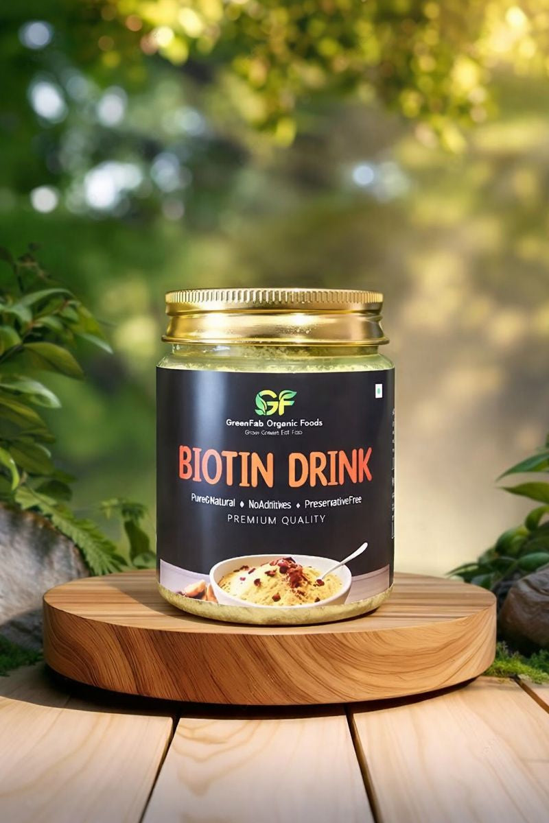 Biotin Drink for Hair Growth & Skin - 100% Natural