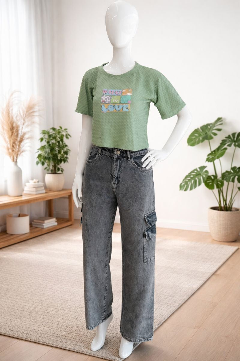 Women's Cropped Tshirt