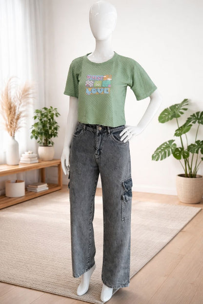 Women's Cropped Tshirt