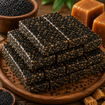 Sesame Jaggery Candy 100g - Healthy Snack