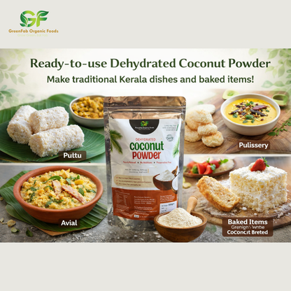 Dehydrated Coconut Powder 200gm - 100% Pure Natural Coconut