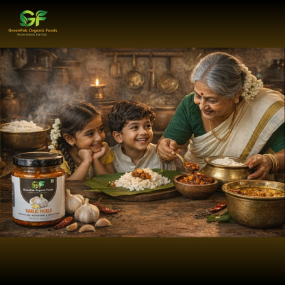 Garlic Pickle 200 gm - Traditional Homemade Immunity Booster