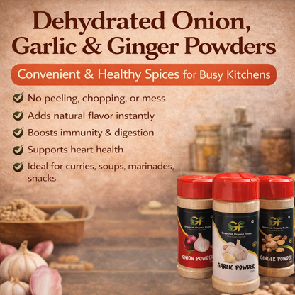 Garlic Powder 50gm - 100% Pure Natural Garlic Spice