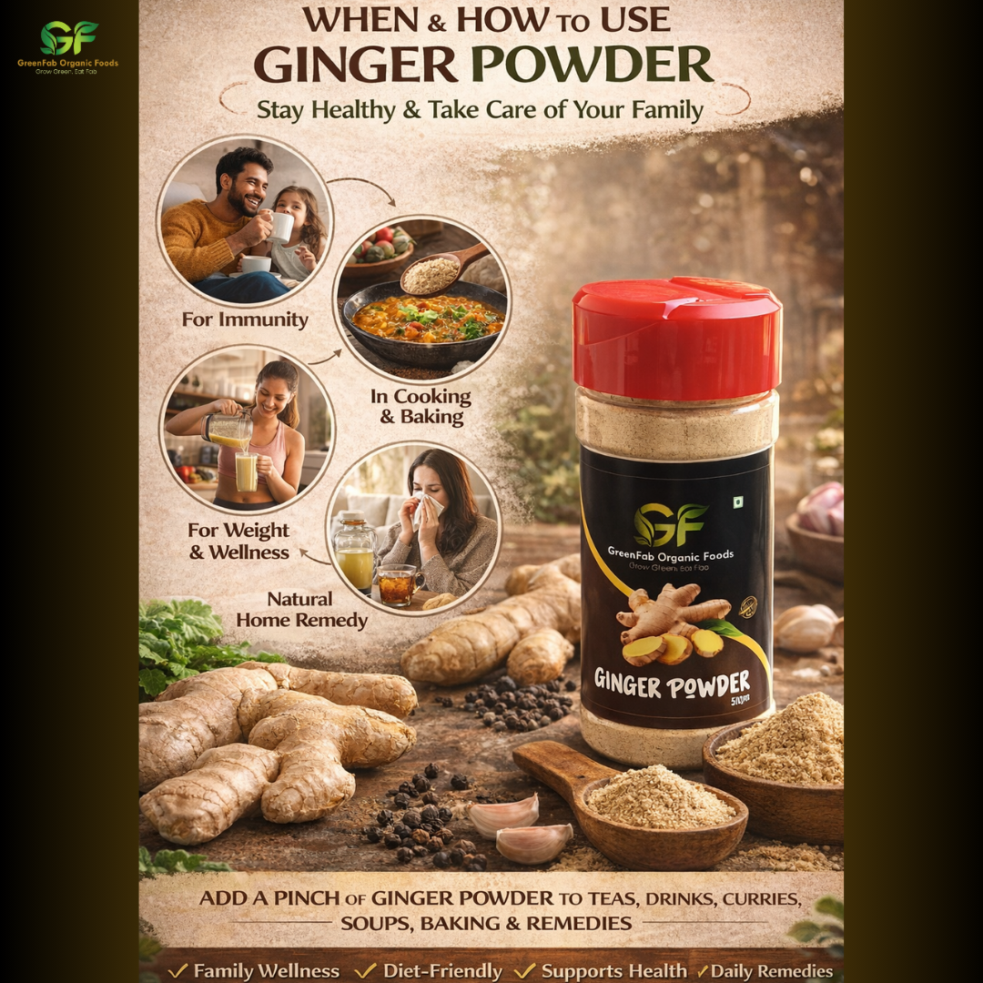 Ginger Powder 50gm - 100% Pure Dried Ginger Spice