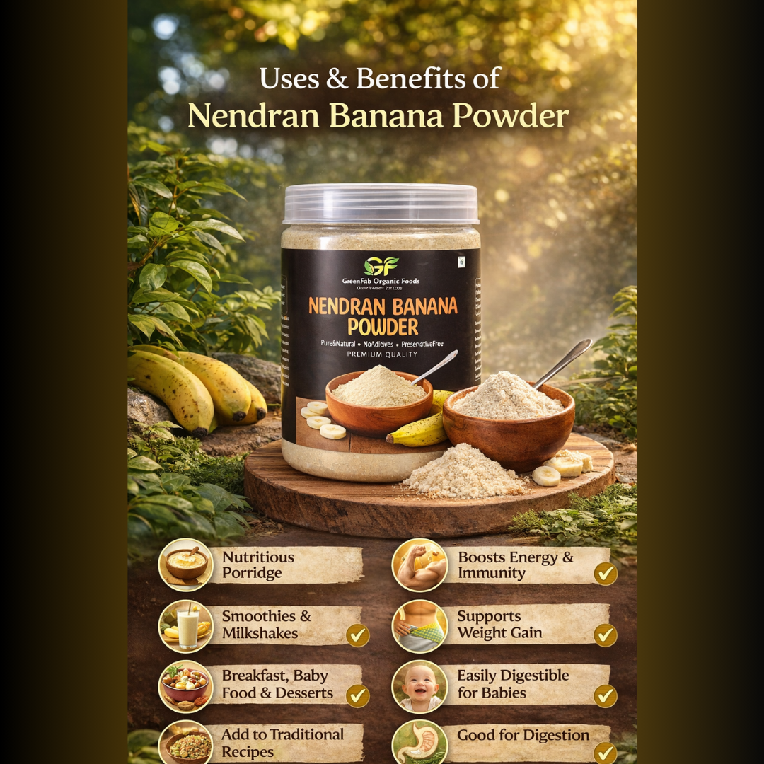 Nendran Banana Powder - Natural Baby Food & Nutrition