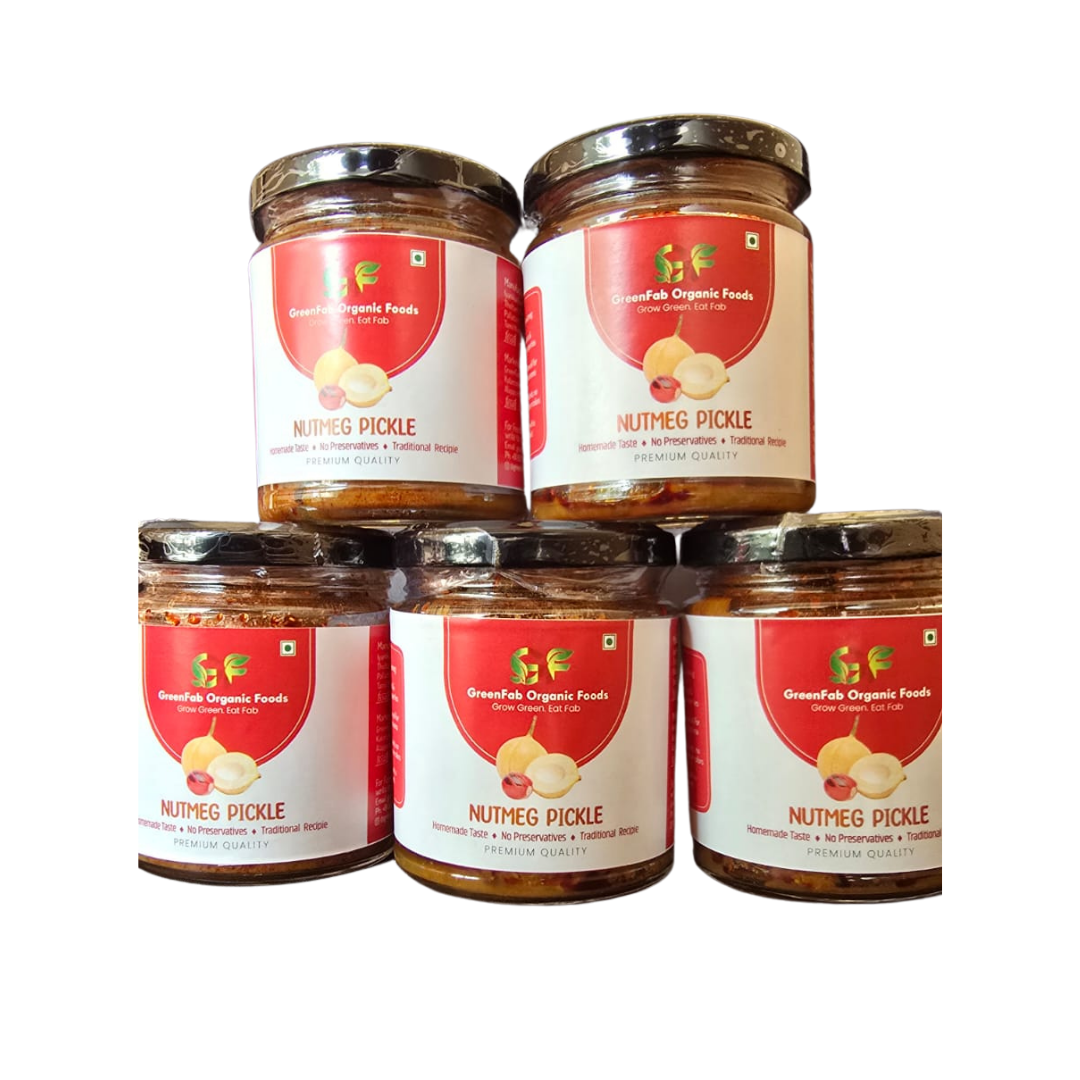 Nutmeg Pickle 200gm - Rare Traditional Aromatic Indian Pickle