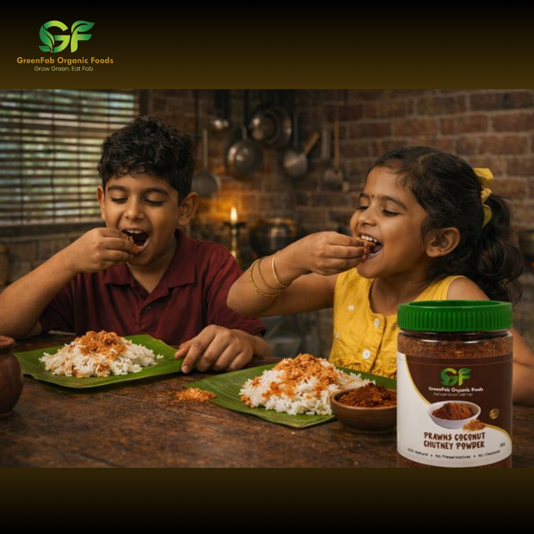 Prawns Chutney Powder 250gm - Traditional South Indian Seafood Chutney