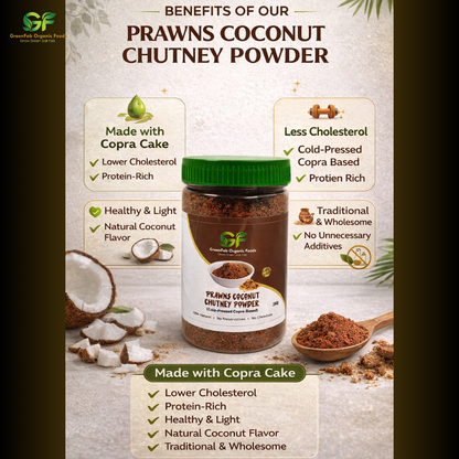 Prawns Chutney Powder 250gm - Traditional South Indian Seafood Chutney