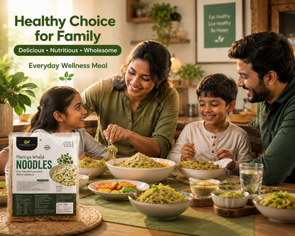 Moringa Wheat Noodles 220gm - Healthy Instant Noodles