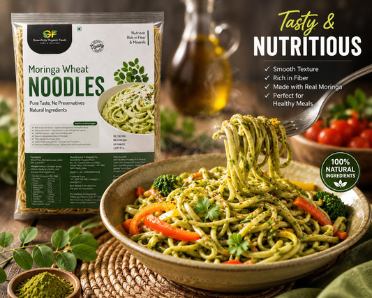 Moringa Wheat Noodles 220gm - Healthy Instant Noodles