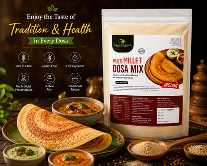 Multi Millet Dosa Mix - Instant Healthy Breakfast Mix