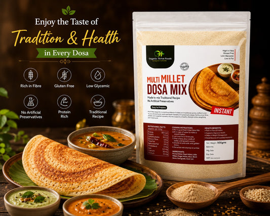 Multi Millet Dosa Mix - Instant Healthy Breakfast Mix