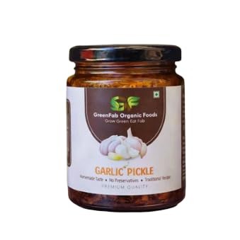 Garlic Pickle 200 gm - Traditional Homemade Immunity Booster