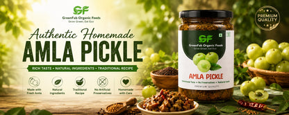 Amla Pickle 200gm - Traditional Homemade Indian Gooseberry Pickle